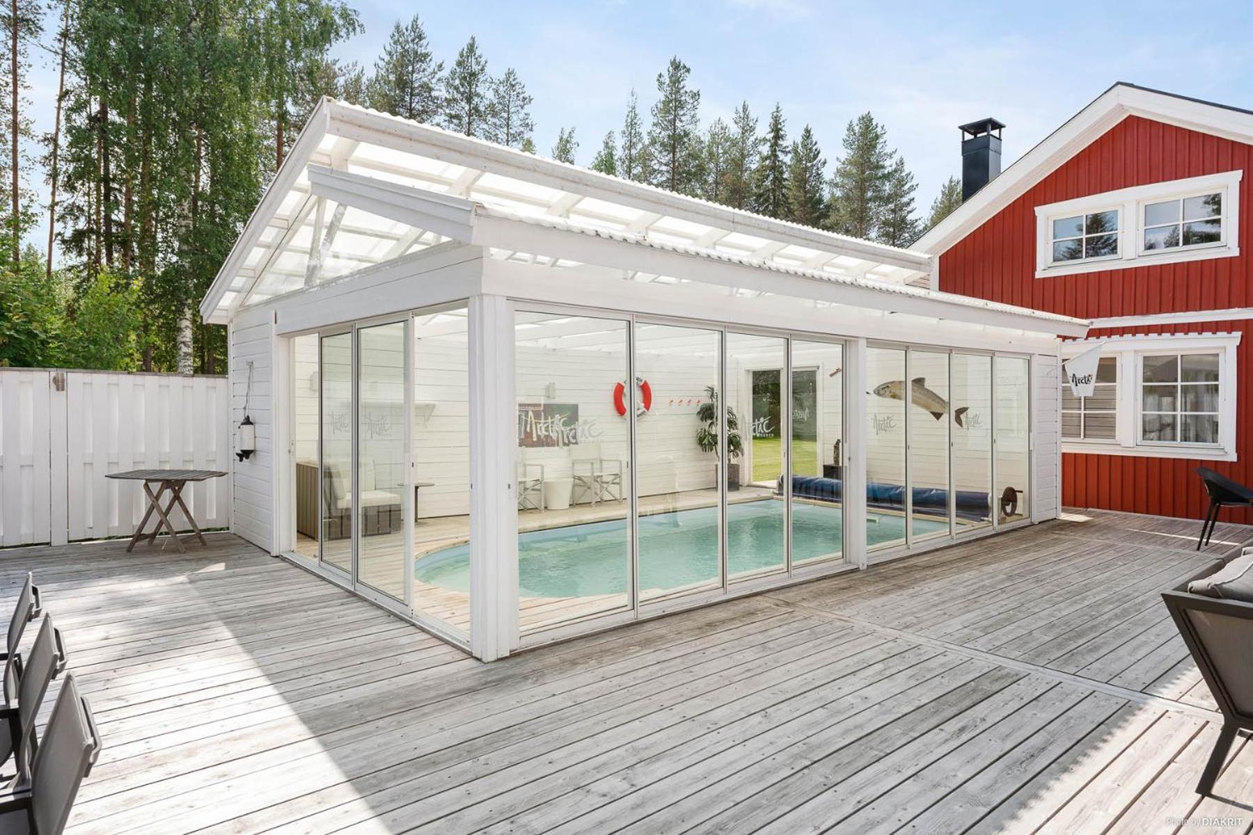 Arctic Ranch Villa Overkalix Bagian luar foto